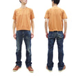 Load image into Gallery viewer, TOYS McCOY Plain Short Sleeve Sweatshirt Men's Solid Color Garment-dyed French Terry Fabric Tee Shirt TMC2429 060 Faded-Gold