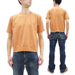 Load image into Gallery viewer, TOYS McCOY Plain Short Sleeve Sweatshirt Men's Solid Color Garment-dyed French Terry Fabric Tee Shirt TMC2429 060 Faded-Gold
