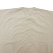 Load image into Gallery viewer, TOYS McCOY Plain Short Sleeve Sweatshirt Men's Solid Color Garment-dyed French Terry Fabric Tee Shirt TMC2429 041 Faded-Sand-Beige