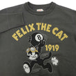 Load image into Gallery viewer, TOYS McCOY Sweatshirt Men's Casual Felix the Cat Graphic Print Sweat Shirt Loop-wheeled Vintage Style TMC2448 030 Faded-Black