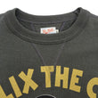 Load image into Gallery viewer, TOYS McCOY Sweatshirt Men's Casual Felix the Cat Graphic Print Sweat Shirt Loop-wheeled Vintage Style TMC2448 030 Faded-Black
