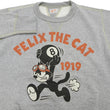 Load image into Gallery viewer, TOYS McCOY Sweatshirt Men's Casual Felix the Cat Graphic Print Sweat Shirt Loop-wheeled Vintage Style TMC2448 021 Ash-Gray