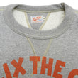Load image into Gallery viewer, TOYS McCOY Sweatshirt Men's Casual Felix the Cat Graphic Print Sweat Shirt Loop-wheeled Vintage Style TMC2448 021 Ash-Gray