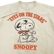 Load image into Gallery viewer, TOYS McCOY Sweatshirt Men's Casual Astronaut Snoopy Graphic Print Sweat Shirt Loop-wheeled Vintage Style TMC2456 041 Faded-Sand-Beige