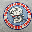 Load image into Gallery viewer, TOYS McCOY Zip-Up Sweatshirt Men's Casual Snoopy C-2 Style No Hood Full Zip Sweatshirt with Rib Panel TMC2457 021 Ash-Gray x Navy-Blue