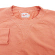 Load image into Gallery viewer, TOYS McCOY Plain Sweatshirt Men's Solid Color Garment-dyed Lightweight French Terry Shirt TMC2461 091 Faded-Carrot-Orange