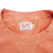 Load image into Gallery viewer, TOYS McCOY Plain Sweatshirt Men's Solid Color Garment-dyed Lightweight French Terry Shirt TMC2461 091 Faded-Carrot-Orange