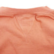 Load image into Gallery viewer, TOYS McCOY Plain Sweatshirt Men's Solid Color Garment-dyed Lightweight French Terry Shirt TMC2461 091 Faded-Carrot-Orange