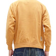 Load image into Gallery viewer, TOYS McCOY Plain Sweatshirt Men's Solid Color Garment-dyed Lightweight French Terry Shirt TMC2461 061 Faded-Gold