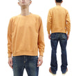 Load image into Gallery viewer, TOYS McCOY Plain Sweatshirt Men's Solid Color Garment-dyed Lightweight French Terry Shirt TMC2461 061 Faded-Gold