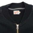 Load image into Gallery viewer, TOYS McCOY Zip-Up Sweatshirt Men's Casual C-2 Style No Hood Full Zip Sweatshirt with Rib Panel TMC2464 030 Black