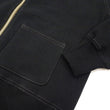 Load image into Gallery viewer, TOYS McCOY Zip-Up Sweatshirt Men's Casual C-2 Style No Hood Full Zip Sweatshirt with Rib Panel TMC2464 030 Black