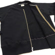 Load image into Gallery viewer, TOYS McCOY Zip-Up Sweatshirt Men's Casual C-2 Style No Hood Full Zip Sweatshirt with Rib Panel TMC2464 030 Black