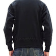 Load image into Gallery viewer, TOYS McCOY Zip-Up Sweatshirt Men's Casual C-2 Style No Hood Full Zip Sweatshirt with Rib Panel TMC2464 030 Black