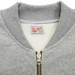 Load image into Gallery viewer, TOYS McCOY Zip-Up Sweatshirt Men's Casual C-2 Style No Hood Full Zip Sweatshirt with Rib Panel TMC2464 021 Ash-Gray