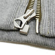 Load image into Gallery viewer, TOYS McCOY Zip-Up Sweatshirt Men's Casual C-2 Style No Hood Full Zip Sweatshirt with Rib Panel TMC2464 021 Ash-Gray