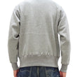 Load image into Gallery viewer, TOYS McCOY Zip-Up Sweatshirt Men's Casual C-2 Style No Hood Full Zip Sweatshirt with Rib Panel TMC2464 021 Ash-Gray