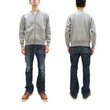 Load image into Gallery viewer, TOYS McCOY Zip-Up Sweatshirt Men's Casual C-2 Style No Hood Full Zip Sweatshirt with Rib Panel TMC2464 021 Ash-Gray