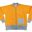 Load image into Gallery viewer, TOYS McCOY Zip-Up Sweatshirt Men's Casual C-2 Style No Hood Full Zip Sweatshirt with Rib Panel TMC2464 070 Orange x Ash-Gray