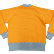 Load image into Gallery viewer, TOYS McCOY Zip-Up Sweatshirt Men's Casual C-2 Style No Hood Full Zip Sweatshirt with Rib Panel TMC2464 070 Orange x Ash-Gray