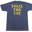 Load image into Gallery viewer, TOYS McCOY Graphic Loopwheel T-shirt Men's Short Sleeve Felix the Cat Printed Tee TMC2501 Non-Wash Finish 120 Faded-Blue