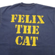 Load image into Gallery viewer, TOYS McCOY Graphic Loopwheel T-shirt Men's Short Sleeve Felix the Cat Printed Tee TMC2501 Non-Wash Finish 120 Faded-Blue