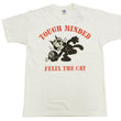 Load image into Gallery viewer, TOYS McCOY Graphic Loopwheel T-shirt Men's Short Sleeve Felix the Cat Printed Tee TMC2501 Non-Wash Finish 011 Faded-Off-White