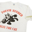 Load image into Gallery viewer, TOYS McCOY Graphic Loopwheel T-shirt Men's Short Sleeve Felix the Cat Printed Tee TMC2501 Non-Wash Finish 011 Faded-Off-White