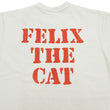 Load image into Gallery viewer, TOYS McCOY Graphic Loopwheel T-shirt Men's Short Sleeve Felix the Cat Printed Tee TMC2501 Non-Wash Finish 011 Faded-Off-White