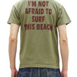 Load image into Gallery viewer, TOYS McCOY Graphic Loopwheel T-shirt Men's Short Sleeve Casper the Friendly Ghost Surfing Printed Tee TMC2504 Garment-Dyed Finish 160 Faded-Olive