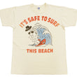 Load image into Gallery viewer, TOYS McCOY Graphic Loopwheel T-shirt Men's Short Sleeve Casper the Friendly Ghost Surfing Printed Tee TMC2504 Garment-Dyed Finish 040 Faded-Natural