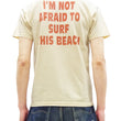 Load image into Gallery viewer, TOYS McCOY Graphic Loopwheel T-shirt Men's Short Sleeve Casper the Friendly Ghost Surfing Printed Tee TMC2504 Garment-Dyed Finish 040 Faded-Natural
