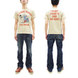 Load image into Gallery viewer, TOYS McCOY Graphic Loopwheel T-shirt Men's Short Sleeve Casper the Friendly Ghost Surfing Printed Tee TMC2504 Garment-Dyed Finish 040 Faded-Natural