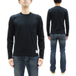 Load image into Gallery viewer, TOYS McCOY Steve McQueen Inspired Long Sleeve Pocket T-Shirt - Men's Solid Color Loopwheeled Tee - TMC2543 030 Black