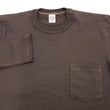 Load image into Gallery viewer, TOYS McCOY Steve McQueen Inspired Long Sleeve Pocket T-Shirt - Men's Solid Color Loopwheeled Tee - TMC2543 021 Faded DarK-Charcoal