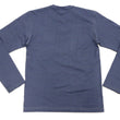 Load image into Gallery viewer, TOYS McCOY Steve McQueen Inspired Long Sleeve Pocket T-Shirt - Men's Solid Color Loopwheeled Tee - TMC2543 121 Faded Blue