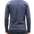 Load image into Gallery viewer, TOYS McCOY Steve McQueen Inspired Long Sleeve Pocket T-Shirt - Men's Solid Color Loopwheeled Tee - TMC2543 121 Faded Blue
