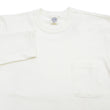 Load image into Gallery viewer, TOYS McCOY Steve McQueen Inspired Long Sleeve Pocket T-Shirt - Men's Solid Color Loopwheeled Tee - TMC2543 011 Off-White