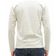 Load image into Gallery viewer, TOYS McCOY Steve McQueen Inspired Long Sleeve Pocket T-Shirt - Men's Solid Color Loopwheeled Tee - TMC2543 011 Off-White