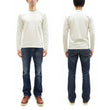 Load image into Gallery viewer, TOYS McCOY Steve McQueen Inspired Long Sleeve Pocket T-Shirt - Men's Solid Color Loopwheeled Tee - TMC2543 011 Off-White