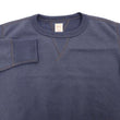 Load image into Gallery viewer, TOYS McCOY Men's Solid Color Loopwheel Sweatshirt - Vintage-Inspired, Tubular Knit Fleece - Made in Japan (TMC2566 141 Navy Gray)