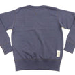 Load image into Gallery viewer, TOYS McCOY Men's Solid Color Loopwheel Sweatshirt - Vintage-Inspired, Tubular Knit Fleece - Made in Japan (TMC2566 141 Navy Gray)