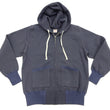 Load image into Gallery viewer, TOYS McCOY Men's Heavyweight Full Zip Hoodie - Vintage-Style Zip-Up Solid Hooded Sweatshirt TMC2567 141 Faded Navy-Gray