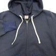 Load image into Gallery viewer, TOYS McCOY Men's Heavyweight Full Zip Hoodie - Vintage-Style Zip-Up Solid Hooded Sweatshirt TMC2567 141 Faded Navy-Gray