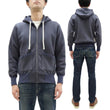 Load image into Gallery viewer, TOYS McCOY Men's Heavyweight Full Zip Hoodie - Vintage-Style Zip-Up Solid Hooded Sweatshirt TMC2567 141 Faded Navy-Gray