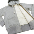 Load image into Gallery viewer, TOYS McCOY Men's Heavyweight Full Zip Hoodie - Vintage-Style Zip-Up Solid Hooded Sweatshirt TMC2567 020 Heather Gray