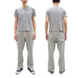 Load image into Gallery viewer, TOYS McCOY Men's Heavyweight Fleece Sweatpants - Made in Japan, Vintage-Inspired Straight Fit with Waist & Hem Drawcords (TMC2568 020 Heather Gray)