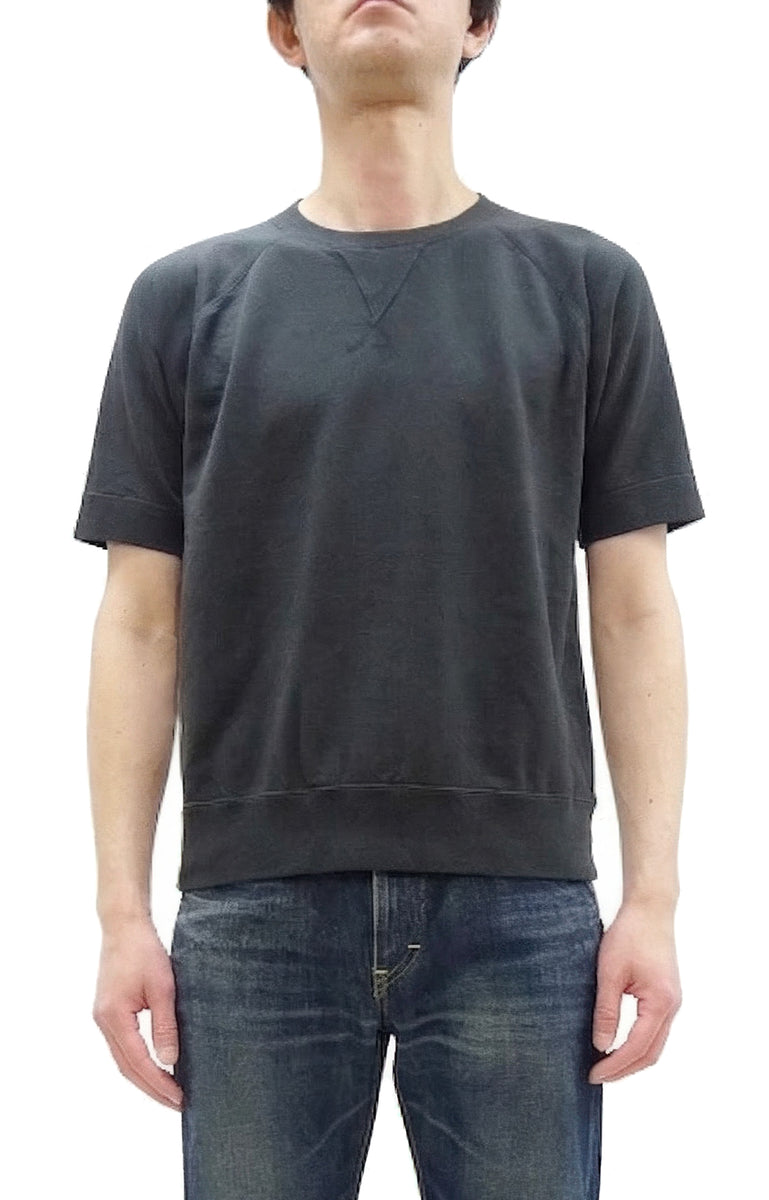TOYS McCOY Men's Short Sleeve Raglan Sweatshirt, Garment-Dyed