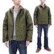 Laden Sie das Bild in den Galerie-Viewer, TOYS McCOY Jacket Men's Reproduction of US Navy N-1 Deck Jacket N1 Olive TMJ2335