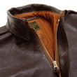 Load image into Gallery viewer, TOYS McCOY Jacket Men's A-2 Flight Jacket Plain A2 Leather Bomber Jacket TMJ2325 Seal Brown